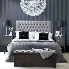 silver bedroom idea with decorating