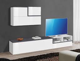 Italy Tv Stand And Suspended Wall Unit