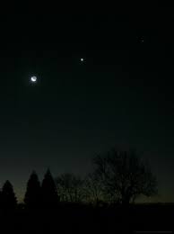 the position of venus in the night sky