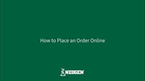 Step by step you will learn online shopping method. How To Place An Online Order With Neogen Neogen