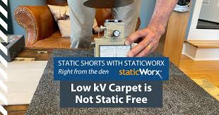 low kv carpet is not static free