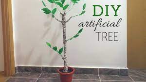 diy artificial tree how to make fake