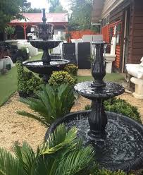 Tiered Cast Iron Fountain