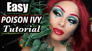 easy poison ivy makeup tutorial