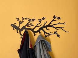 Tree Branches With Leaves Wall Mounted