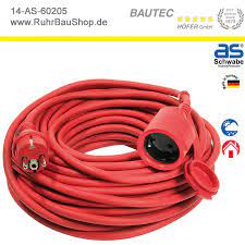 Rubber Extension Cable For Outdoor Use