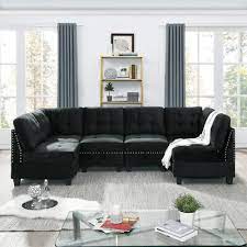 u shape modular sectional sofa set