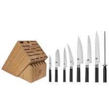 compete kitchen knife set shun