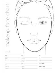 Makeup Face Template Printable Cyclotourisme Indre Ffct Org