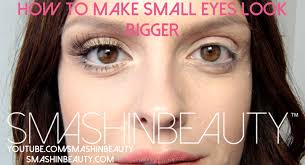 tips how to make small eyes look bigger