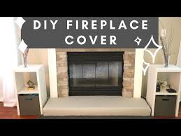 Diy Contoured Fireplace Cover