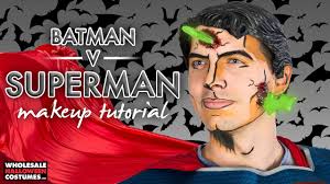 superman v batman makeup tutorial sci