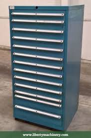 used 13 drawer lista tooling cabinet