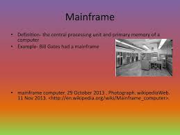 In addition, mainframe computers have evolved a lot over the years in terms of speed, size, and efficiency. Ppt Computer Classification Powerpoint Presentation Free Download Id 3156904