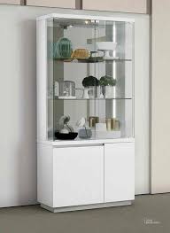 cameron vitrine grey high gloss cabinet