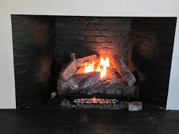 propane fireplace flame too big