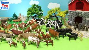 cow and farm toys figurines