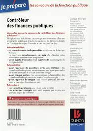 Je prépare : contrôleur des finances publiques - Pierre Beck, Collectif -  Dunod - Grand format - Dalloz Librairie PARIS