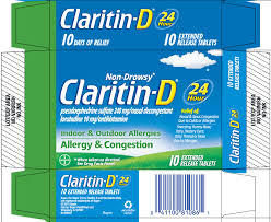 Claritin D 24 Hour Tablet Extended Release Bayer
