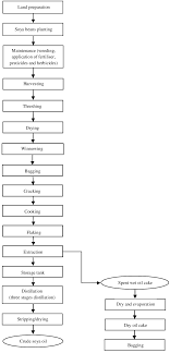Flow Chart Of Soya Beans Production And Processing System