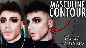 makeup masculine contour tutorial