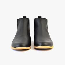 Martens damen rometty chelsea boots, schwarz schwarz wyoming 001, 42 eu. Vegane Chelsea Boots In Schwarz Fair Produziert In Europa