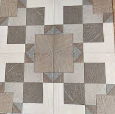 polished square digital floor tiles