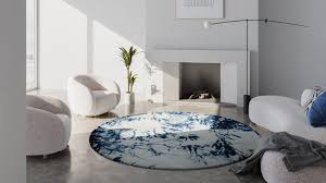 a round rug