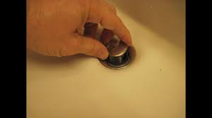 clean out a sink pop up drain stopper