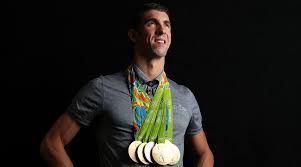 Image result for phelps with medals