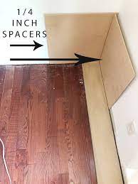 how to install floating hardwood