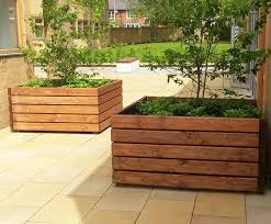 large wooden planters custom wood gazebo