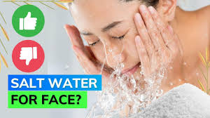 can salt water cleansing clear up acne