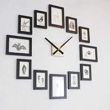 Photo Picture Frame Wall Clock Modern