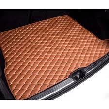 leather car boot liner cargo rear