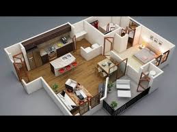 3d Floor Plan Latest Modern House