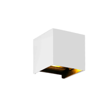 6w Led Outdoor Up Down White Wall Light