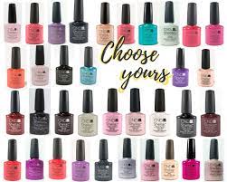 cnd sac gel nail polish