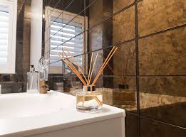 A sleek window and cubby are features that are built into the shower wall and the double waterfall style shower head gives the primary bath a modern. Glass Shelves Cut To Size The Glass Warehouse