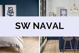 sherwin williams naval navy blue paint