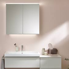 When it comes to bathroom shelves there are various glass shelf bathroom ideas you can use to refurnish it. Geberit Option Mirrors And Mirror Cabinets Geberit