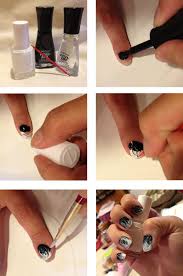 get the look marble nail design