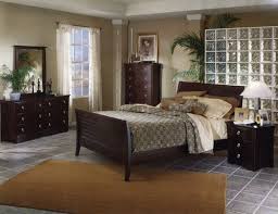 bedroom furniture set in mocha finish