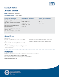 Distribute the judicial branch in a flash! review worksheet. Https Www Uscis Gov Sites Default Files Document Lesson Plans Judicial Branch Lesson Plan Pdf