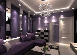 19 phenomenal purple living room design