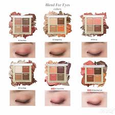 Etude house eye shadow blend for eyes # 01 dried rose the best korean cosmetics at the best price now available for the whole world. Etude House Blend For Eyes 8g 6 Colors Eye Shadow Palette 4 Colors Ebay
