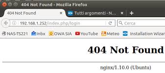 404 on nginx after installation