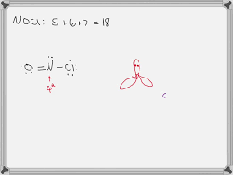 SOLVED: Draw the bonding picture of NOCl (N is the central atom) using  hybrid orbitals as needed. Label all orbitals used.
