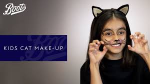 halloween makeup tutorial kids cat