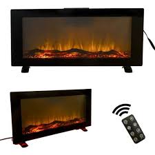 Wall Mount Recessed Electric Fireplace